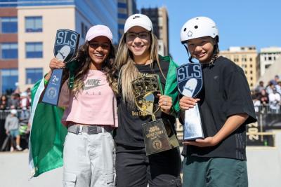 Maranhense Rayssa Leal fica em 2º lugar em mundial do skate street