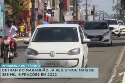 Detran-MA já registrou quase 400 mil infrações em 2022 