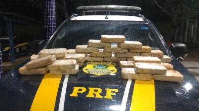 Homem é preso transportando 31 kg de maconha em Caxias