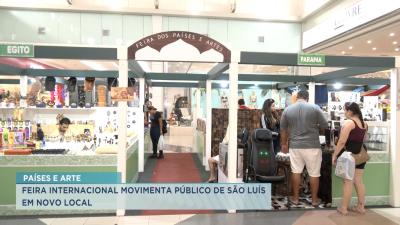 Feira dos Países e Arte movimenta público de São Luís em novo local