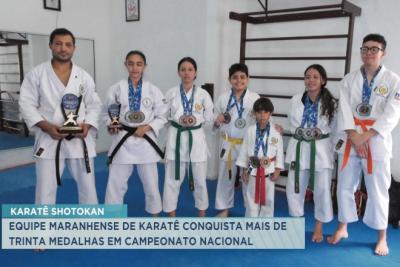  Equipe maranhense de Karatê conquista mais de 30 medalhas em campeonato nacional