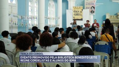  Biblioteca Benedito Leite reúne cordelistas e alunos do IEMA em São Luís