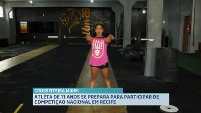  Crossfit: jovem atleta maranhense se prepara para participar de competição em Recife