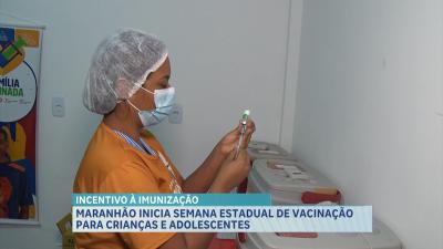 Governo do Estado inicia semana estadual de vacinação