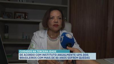 Especialista alerta sobre riscos e cuidados com quedas na terceira idade