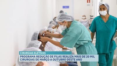 Programa “Redução de Filas” realiza mais de 20 mil cirurgias de março a outubro de 2023 