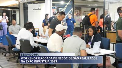  Workshop e rodada de negócios movimentam 2º dia da Expo Indústria 2023