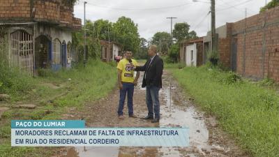 Moradores reclamam de pavimentação em rua do Res. Cordeiro