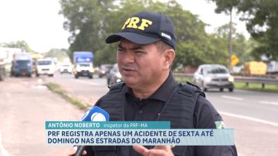 PRF registra apenas 1 acidente nas rodovias federais que cortam o MA