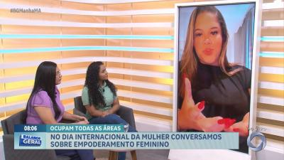 Balanço Geral entrevista mulheres sobre empoderamento feminino