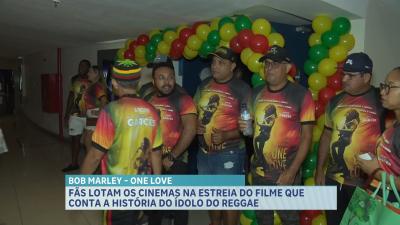  Fãs lotam os cinemas na estreia do filme que conta a história do ídolo do Reggae