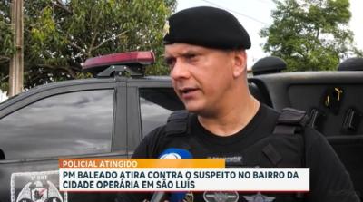  Suspeito de roubo morre em confronto com a PM na Cidade Operária