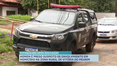  Em Vitória do Mearim, homem é preso pela Polícia Civil por suspeita de homicídio