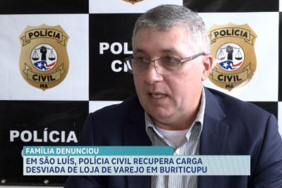 Em São Luís, polícia recupera carga furtada em Buriticupu