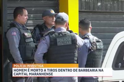  Empresário é assassinado a tiros e barbearia na região Itaqui-Bacanga