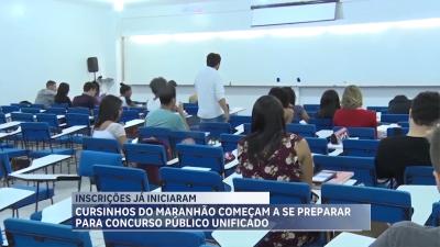  Cursinhos do MA preparam estudos para concurso público unificado