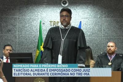  TRE/MA empossa advogadoTarcísio Araújo como juiz eleitoral