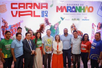  Governo do Maranhão lança programação do Carnaval 2024