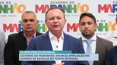 Governo anuncia dobrar número de escolas em tempo integral no MA